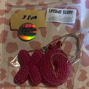 Pink XO Freshie Scent Cupid’s arrow